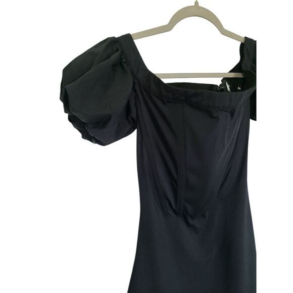 Mistress Rocks House of CB Black Off the Shoulder Corset Dress Size S - Picture 6 of 9